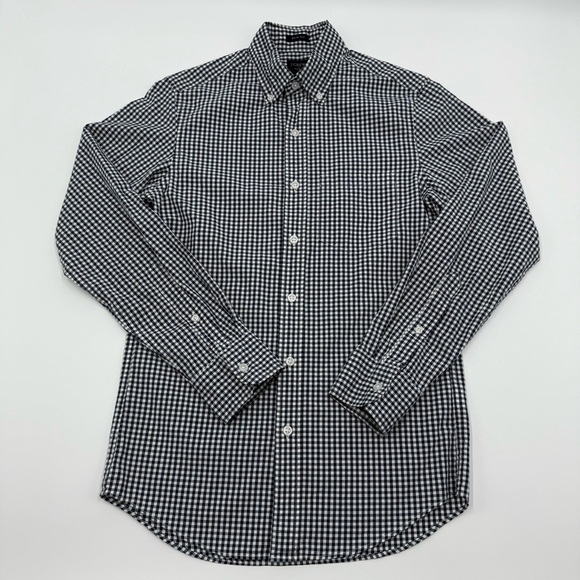 J. Crew Other - J. Crew Men’s Flex Classic Casual Button Down Shirt Black White XS